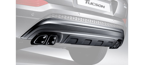 tuix dual mufflers package hyundai tucson 2015-17
